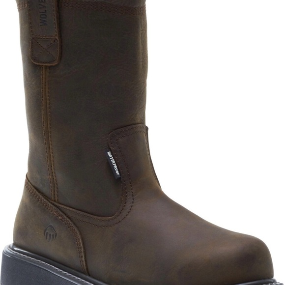 WOLVERINE MEN'S FLOORHAND WATERPROOF
WELLINGTON WORK BOOTS - STEEL TOE 14 - Picture 1 of 16